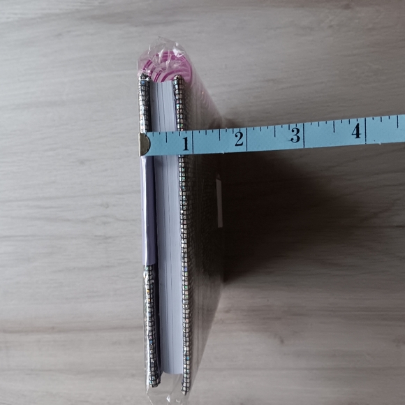 NEW NPW Disco Notebook Spiral Bound Metallic Glitter Lined 6" - Picture 5 of 7